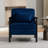 26.6'' Wide Corduroy Upholstered Accent Chair With An Extra Pillow-1159752285