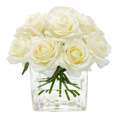 Roses dans un vase