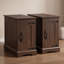 Table d'appoint étroite de 35 cm avec station de recharge et meuble de rangement-340330494-355233426