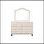 Miroir capitonné en cristal Sophia Modern Style-874289006