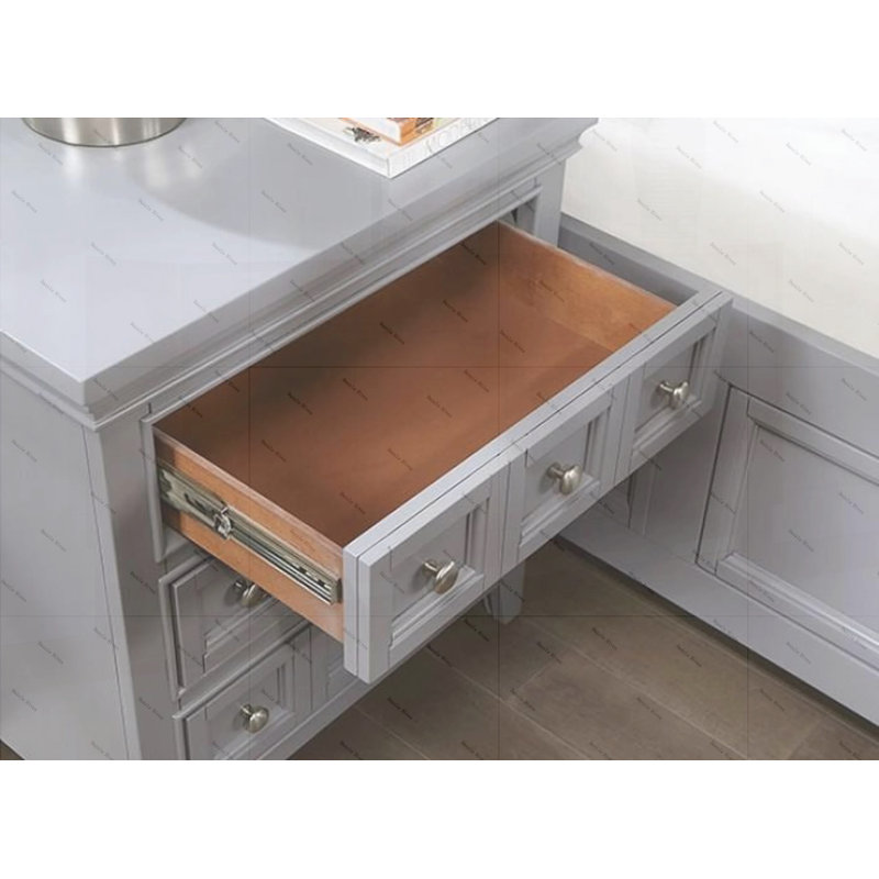 Table de chevet 3 boutons