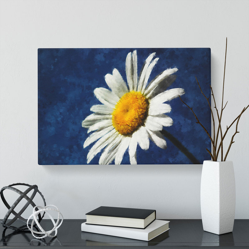 White Daisy Vol.5 - Wrapped Canvas, 50cm H x 76cm W x 3cm D