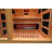 Vidalux Solara 3 Person Full Spectrum Infrared Sauna With Complete Heat-91876628