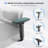 Ergonomic Office Chair,Mesh Desk Chair With Adjustable Lumbar Support And Headrest,Comfy Computer Chair With 3D Armrest Recling Swivel Chair For Home, Office, Study Room-1359793781
