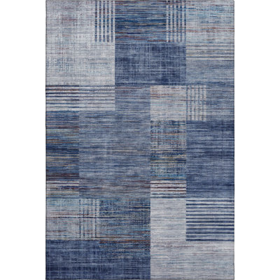 Premium Machine Washable Mayfield AMF2149 geometric Rug