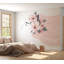 Murale abstraite - Femme avec des fleurs-785449715-780092212