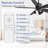 52 Inch Ceiling Fan With Light, Quiet Reversible Motor For Bedroom, Living Room, Apartment