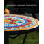 Table d'appoint ronde ronde 14 po