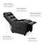 Fauteuil de massage inclinable
