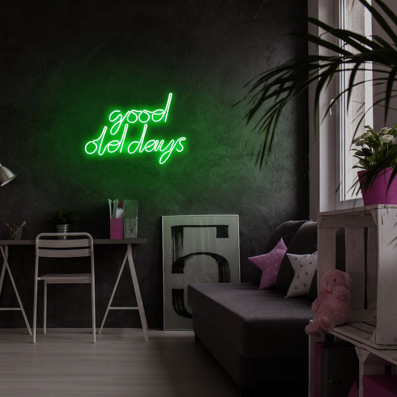 Wall Decor on Resin, Green