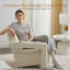 Fauteuil d'appoint rembourré en chenille Castillon Modern-991457350