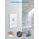 Fan Light Switch With Humidity Sensor + Pir Motion Sensor, Humidity Monitoring & Light Control For Bathrooms, Basements