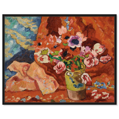 Louis Valtat Fleurs Canvas Classic Florals by Art Remedy