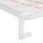 Lit escamotable mural avec tablettes Murphy