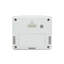 Réveille-matin numérique QHL086WLH, blanc