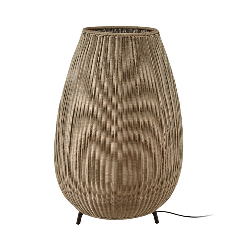 Lampe sur pied Amphora Novelty, Beige clair, 48.43", Oui