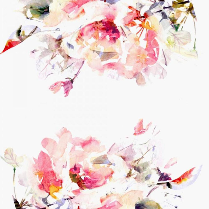 Floral Wallpaper, Pre-Pasted