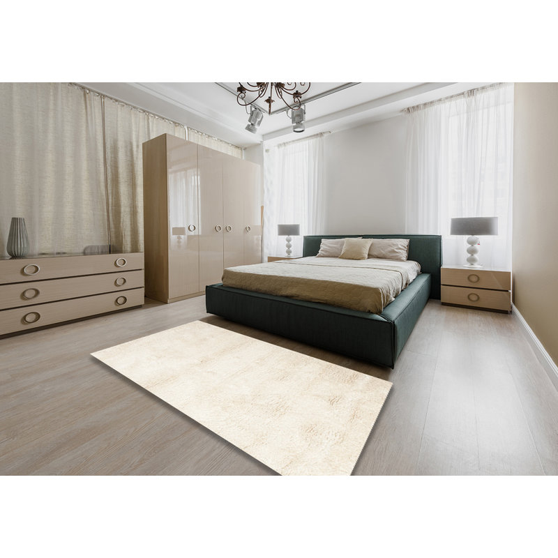 Tapis contemporain gris, Rectangle 4 pi x 6 pi
