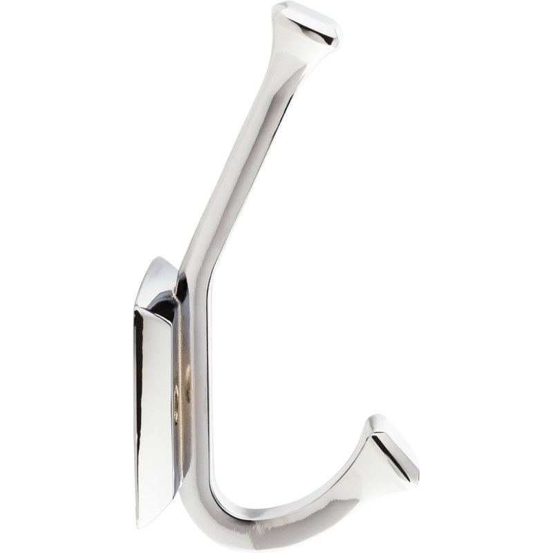 Juliet 4 3/4 Inch Wall Hooks, Polished Chrome