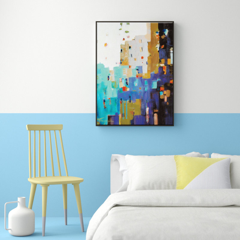 Painting on Canvas, Timber, 102cm H x 76cm W