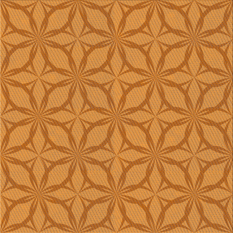 Tapis brun Kinard, Carré 5 pi
