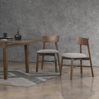 Ensemble de 2 chaises de salle à manger rembourrées Valencia