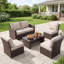 Ensemble de coussins de dossier de chaise d'extérieur 6 pouces Sunbrella-1022034188-1036065527
