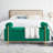 Velvet Living Room Bench With Iron Legs And Spacious Interior Stylish Hallway Modern Appeal-1498473593