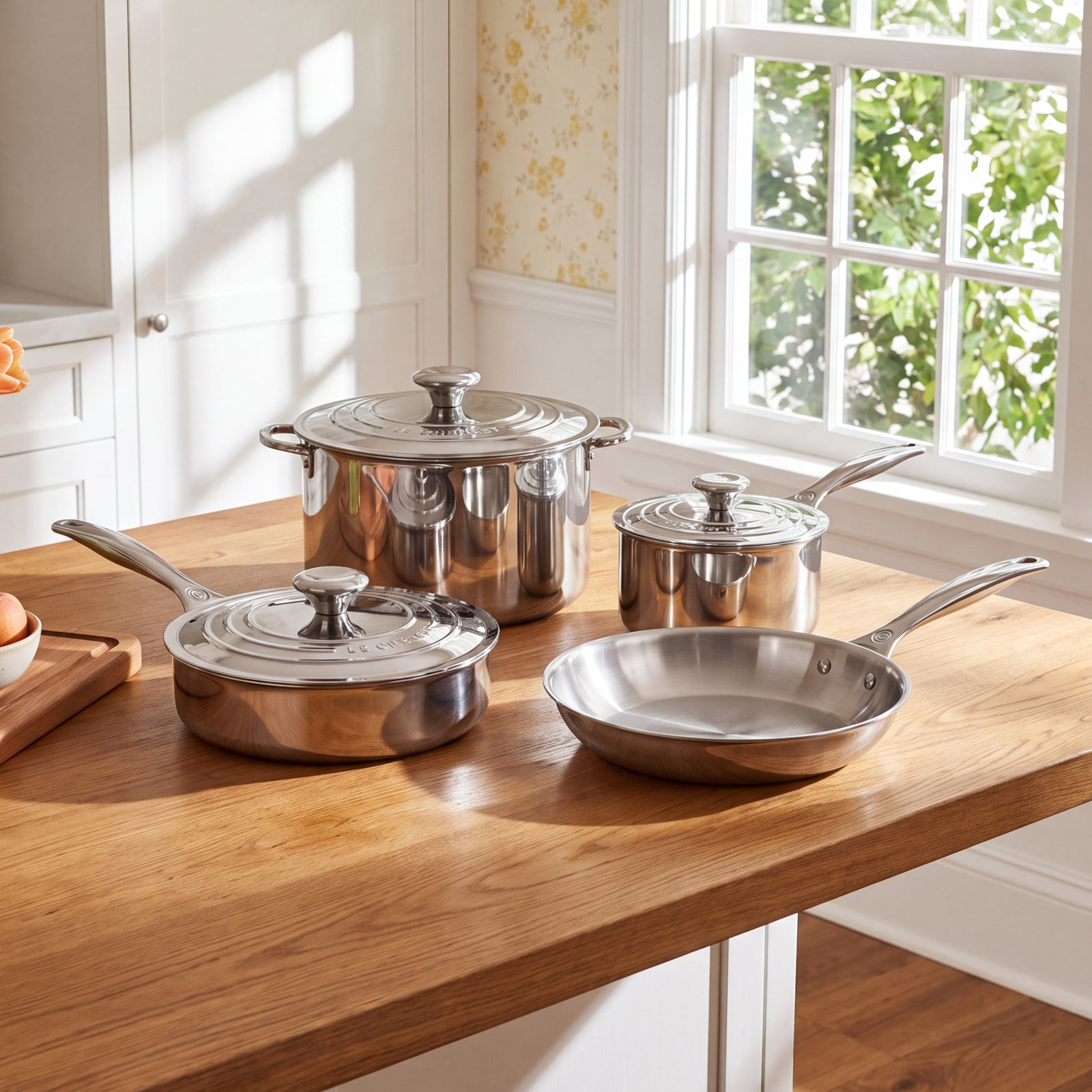 Le Creuset Stainless Steel 7-Piece Set
