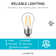 Equivalent E26/Medium (Standard) Dimmable 2700K LED Bulb