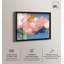 Décoration murale «Dusty Blues Shadowbox Print Blush» par Art Remedy, cadre noir, 30 x 24-684710590-684710584