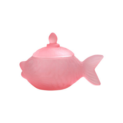 Glass jar Fish-Shaped Storage Jar Glass And Seasoning Jar Small Item Organizer Dried Fruit Snacks Coffee Beans Fish-Shaped Decorative Ornament