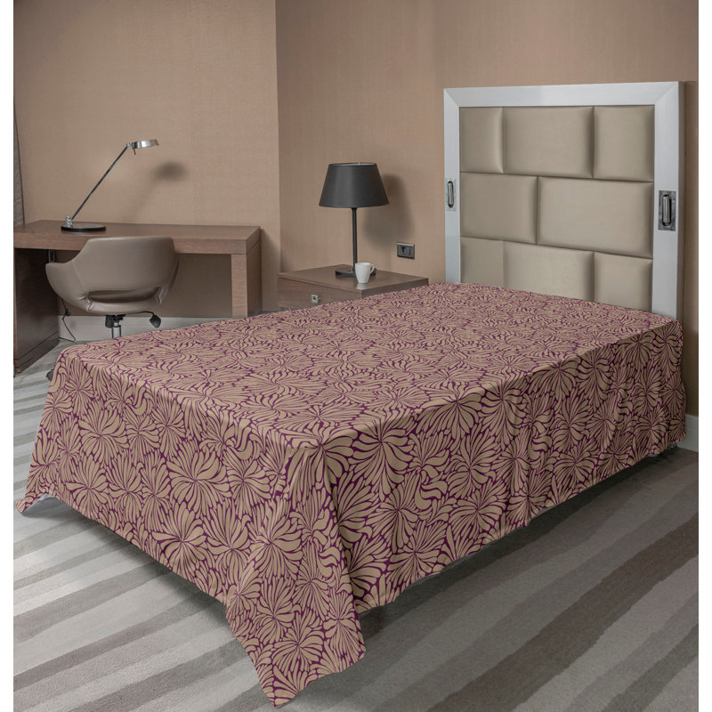 Drap plat Ambesonne, Drap plat pour lit simple