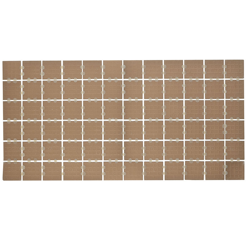 Fairfield 2" x 2" Ceramic Mosaic Tile, Brown