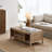 Fully Assembled Reclaimed Wood Parquet 48“ x 24" x 18" Coffee Table