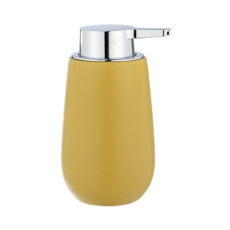 Sohvi Ceramic / Porcelain Soap / Lotion Dispenser, Yellow 