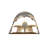 Rustic Lodge Flush Mounted Sconce