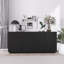 Buffet de rangement moderne avec texture artistique 3D-1317564792
