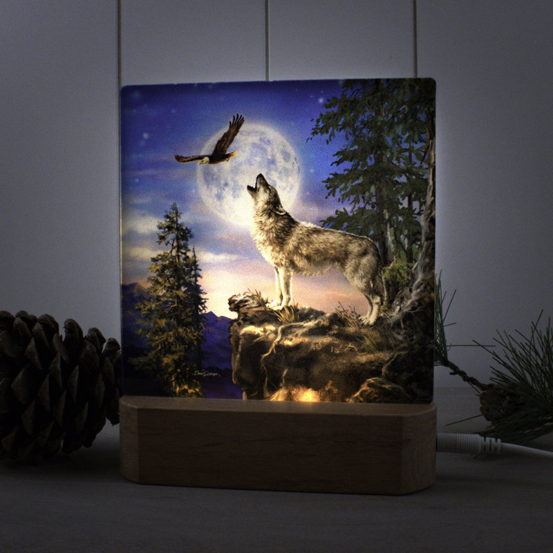 Wolf Moon Night Light