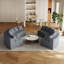 Canapé modulaire incurvé en velours Corduroy-107149063-111178797