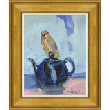 Teacup Parakeet Painting by Joseph Mota