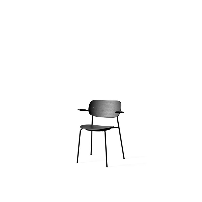 Co Arm Chair, Black Oak