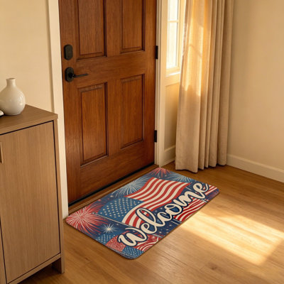 Décoration de patio pour l'extérieur, 20 po x 32 po American Flag