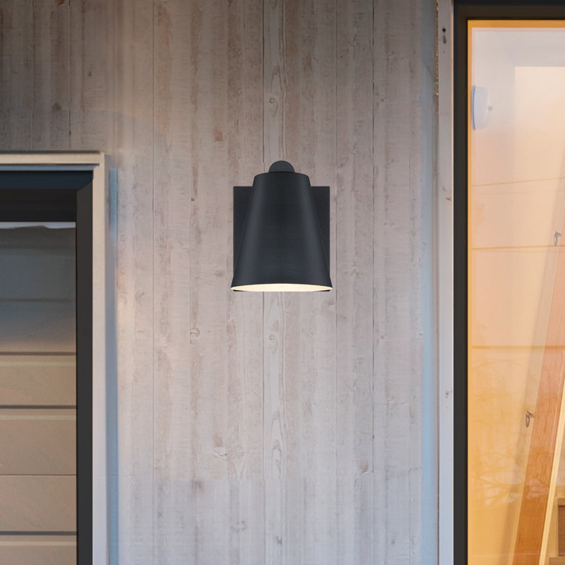 Kianga Steel Wall Light, 7.75" H x 6.5" W x 7.75" D