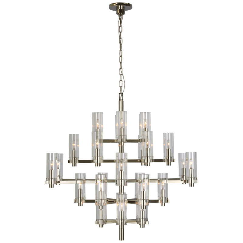 Chapman & Myers Sonnet Large Chandelier, Silver