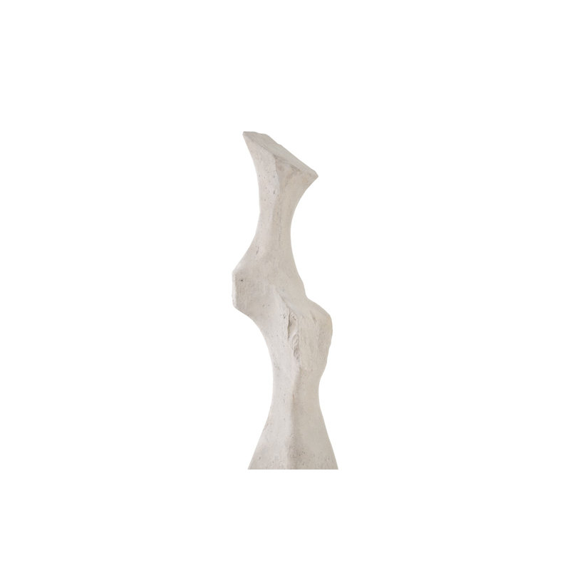 White Stone Cast Women Statue, Off White