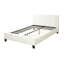 Lit de grand lit classique classique en similicuir 1pc