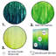 «Green Color Code» - art mural toile arc-en-ciel-97082746-97082747