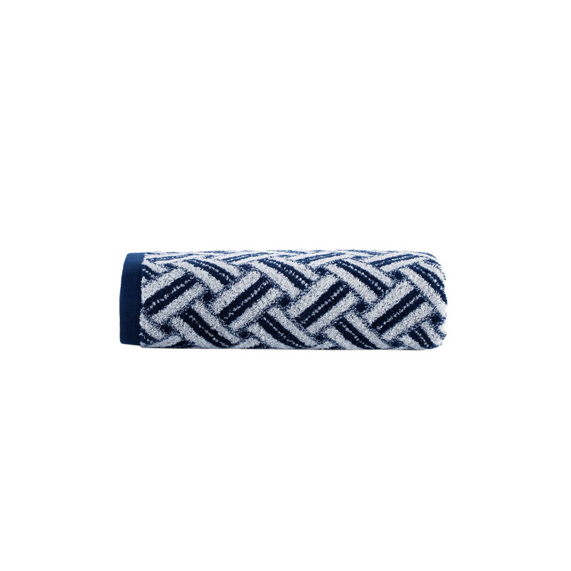 Serviette de bain Brooks Brothers, Bleu marine