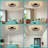 19.7" Dimmable Boho Caged Flush Mount LED Fan Light with Remote Control, 3 Color Temperatures Selectable